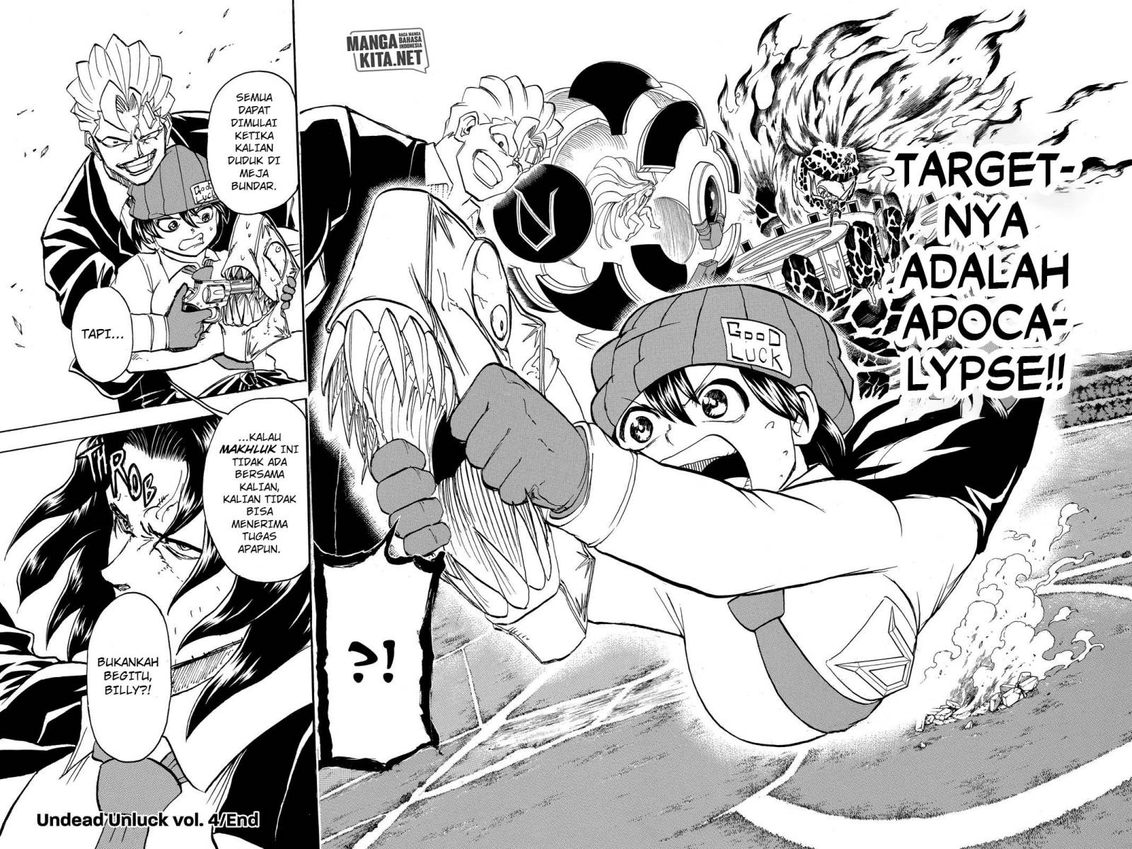 Undead Unluck chapter 34
